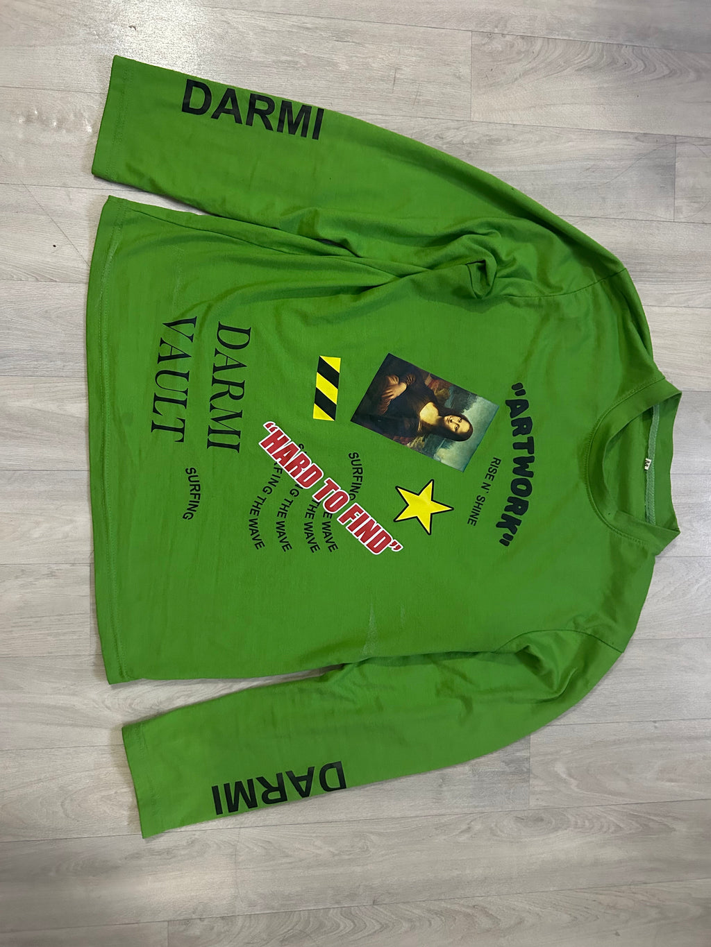 ARCHIVE GREEN YELLO ARTWORK LONG SLEEVE