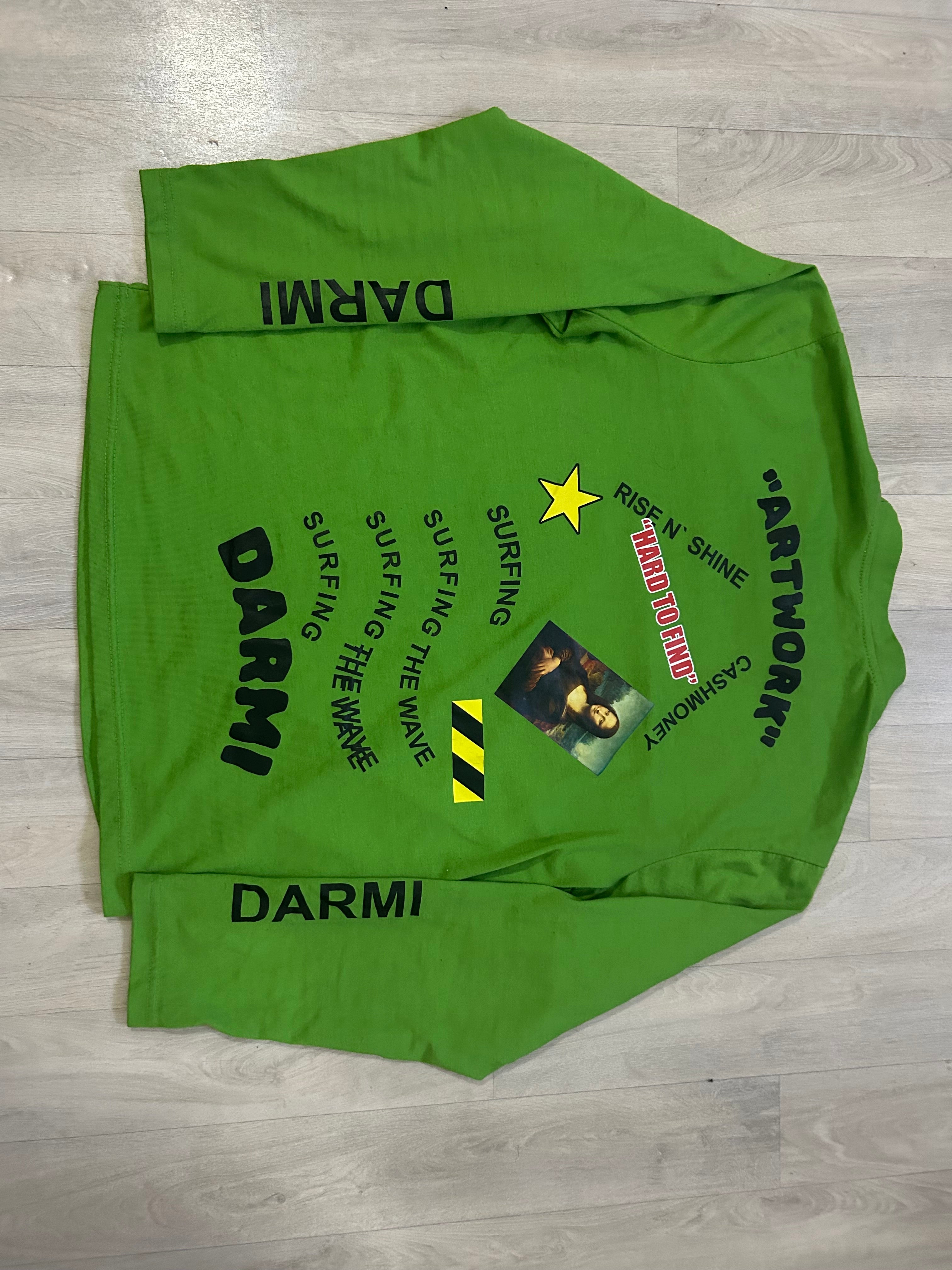 ARCHIVE GREEN YELLO ARTWORK LONG SLEEVE